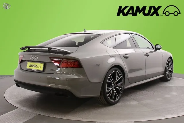 Audi A7 3,0 V6 Biturbo 240 kW quattro Competition / Webasto / Nardo Grey / Facelift / Adapt. vakkari / Image 4